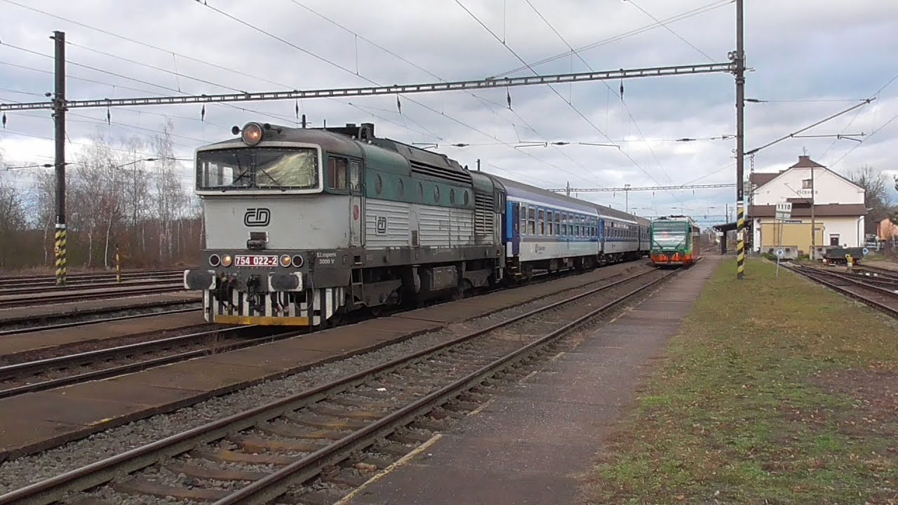 Vlaky►Číčenice + (Arriva)