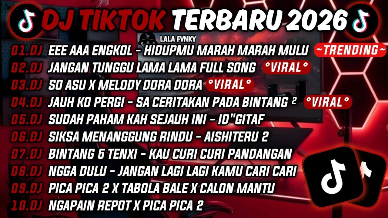 DJ TIKTOK TERBARU 2026🎵DJ EEE A ENGKOL - HIDUPMU MARAH MARAH MULU🎵DJ JANGAN TUNGGU LAMA LAMA