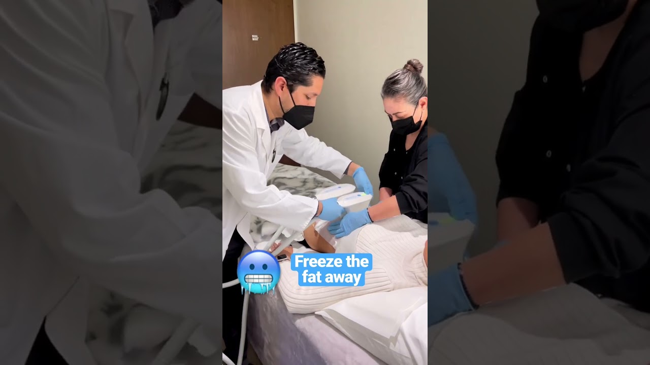 🥶Freeze the fat away with #coolshaping2 #freeze #spa #tijuana #beautytips #coolsculpting #relaxing