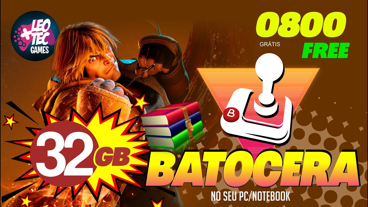 T&aacute; SURREAL🔥32GB 🕹️BATOCERA um sistema multiJOGOS completo | Guia Definitivo #batocera