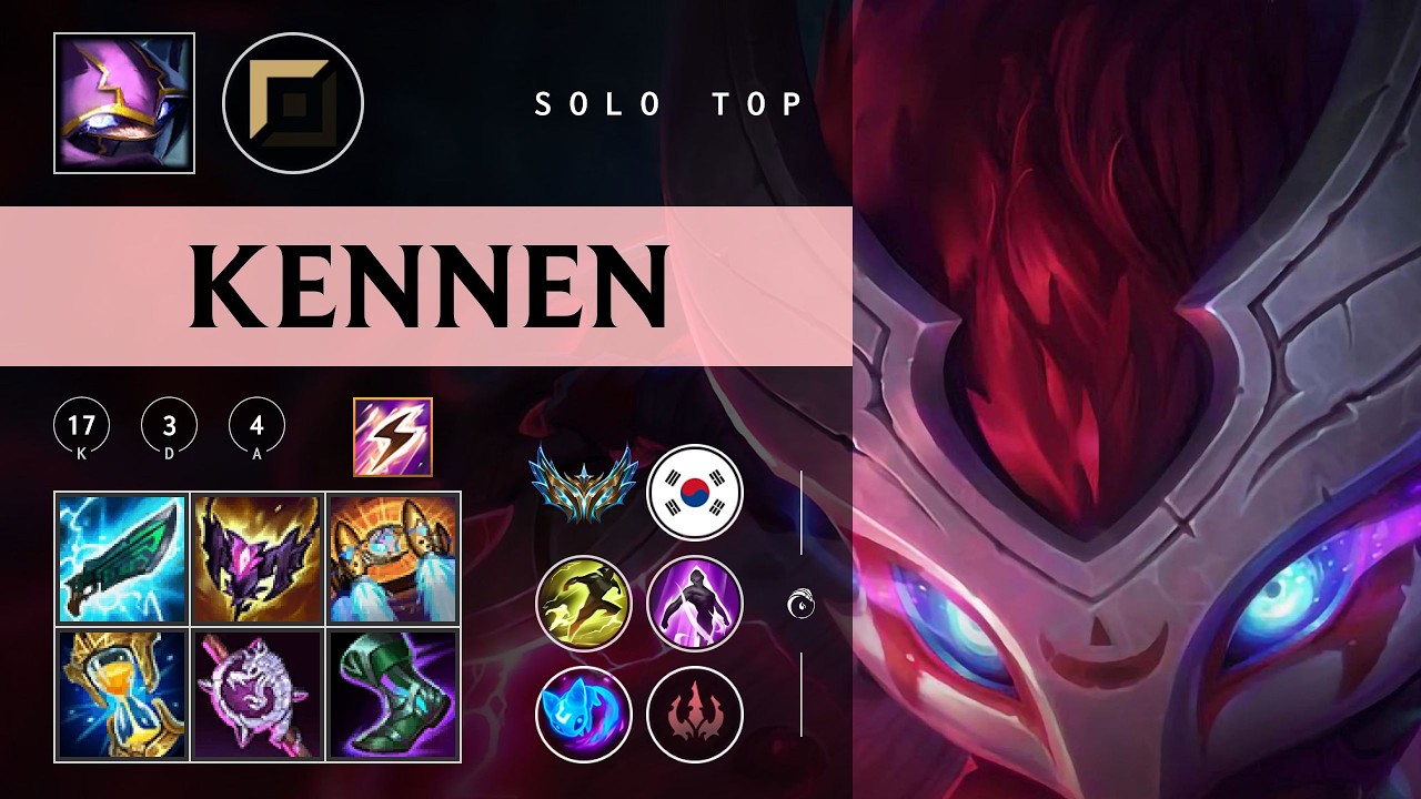 Kennen Top vs Renekton - KR Challenger Patch 26.05