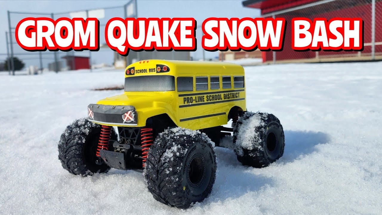 Автобус Grom Quake для прыжков по снегу