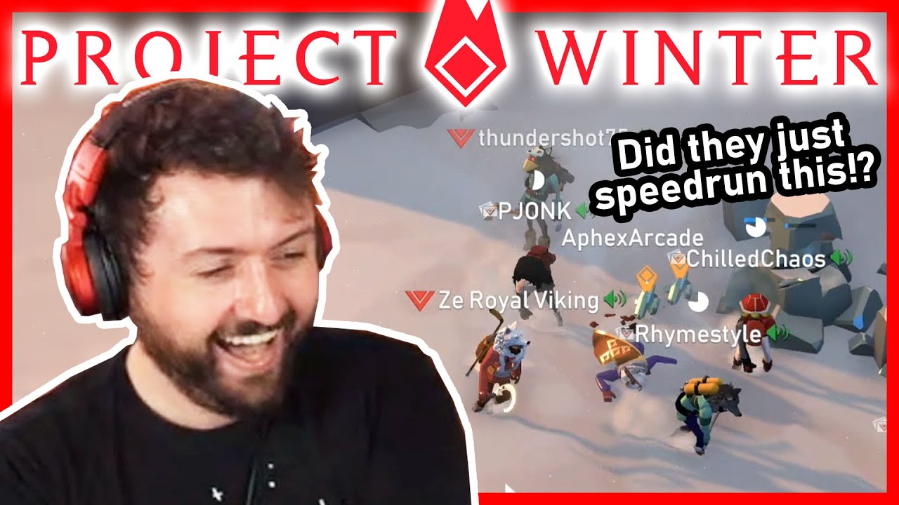 THE TRAITOR SPEEDRUN! | Project Winter w/ Friends