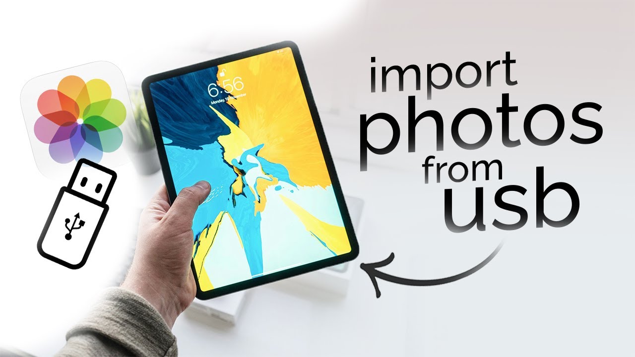 Как импортировать фотографии на iPad с USB-накопителя (урок)