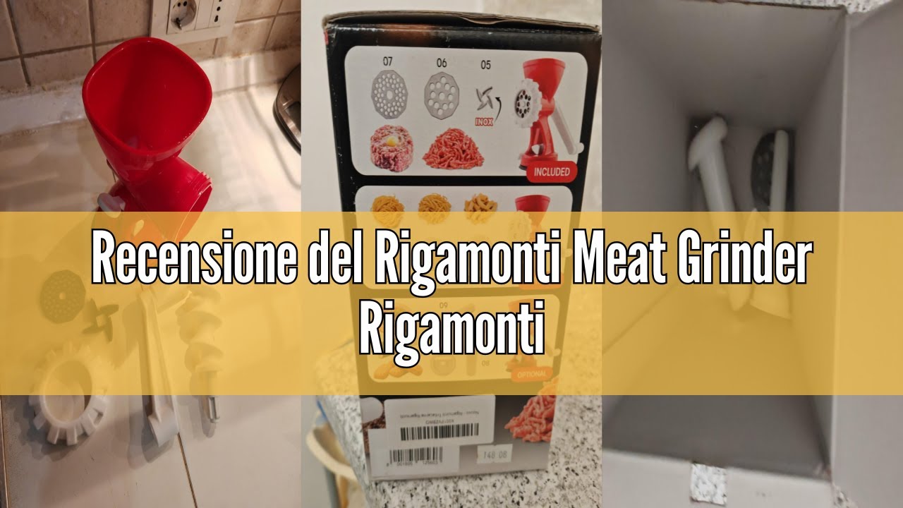Recensione del Rigamonti Meat Grinder Rigamonti