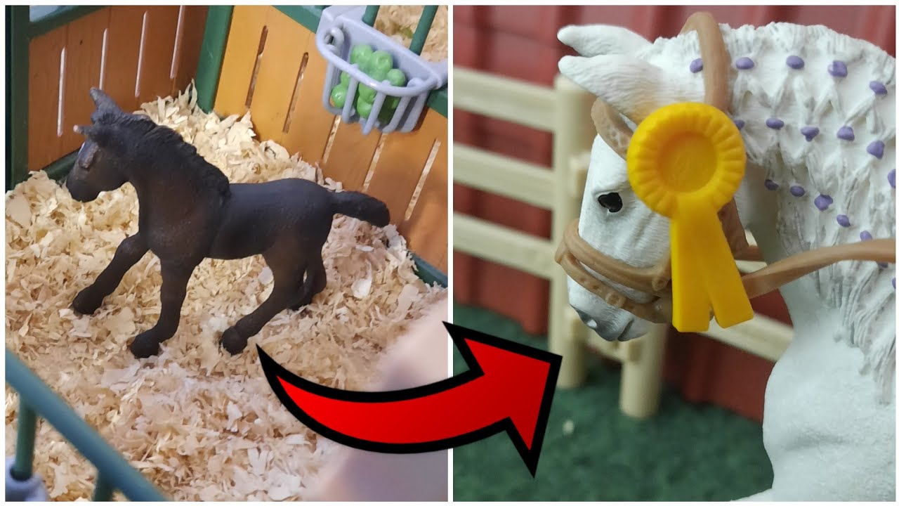 Vom Fohlen zum Turnierpferd 🏆 Kleopatras Geschichte | Schleich Kurzfilm 🎞 Abo Special