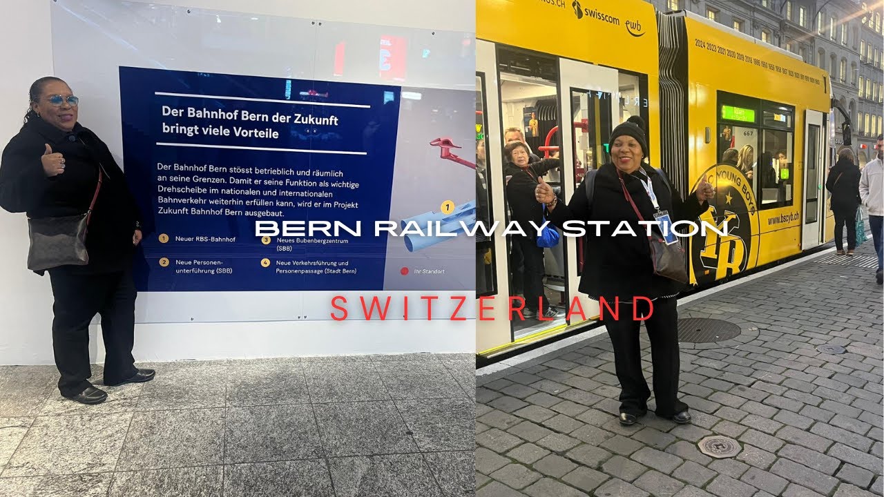 Exploring Bern Railway Station in Switzerland
