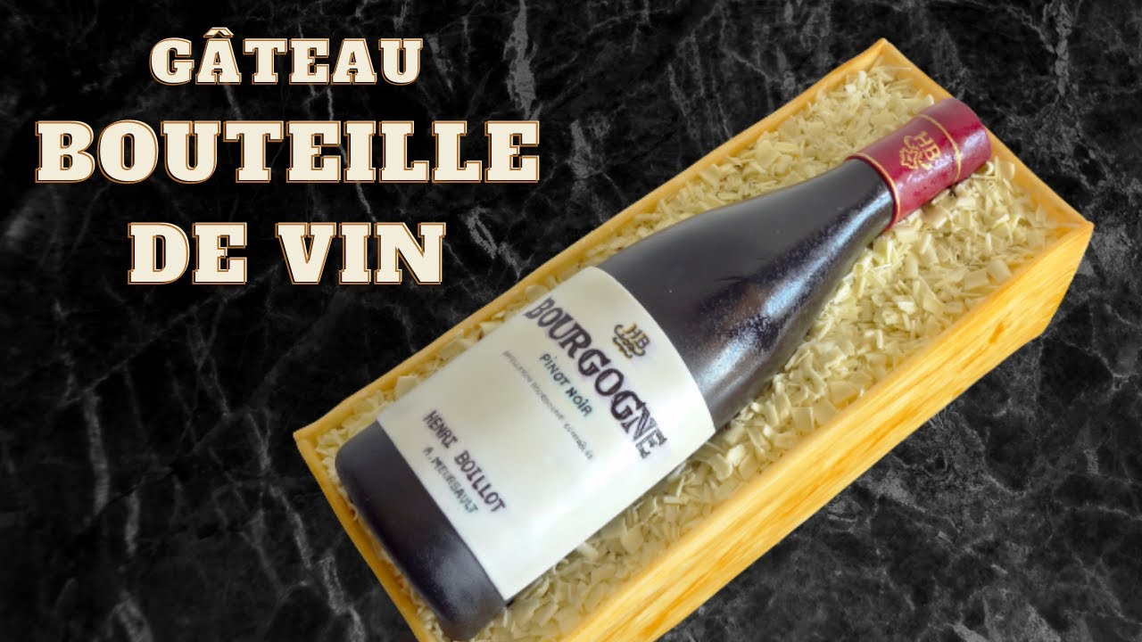 Gâteau BOUTEILLE DE VIN