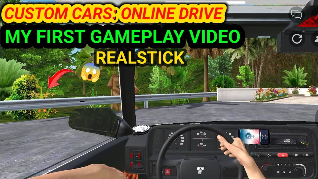  Custom Cars : Online  Drive 🔴 my First Gameplay 🥰 custom Cars : Online ( android )