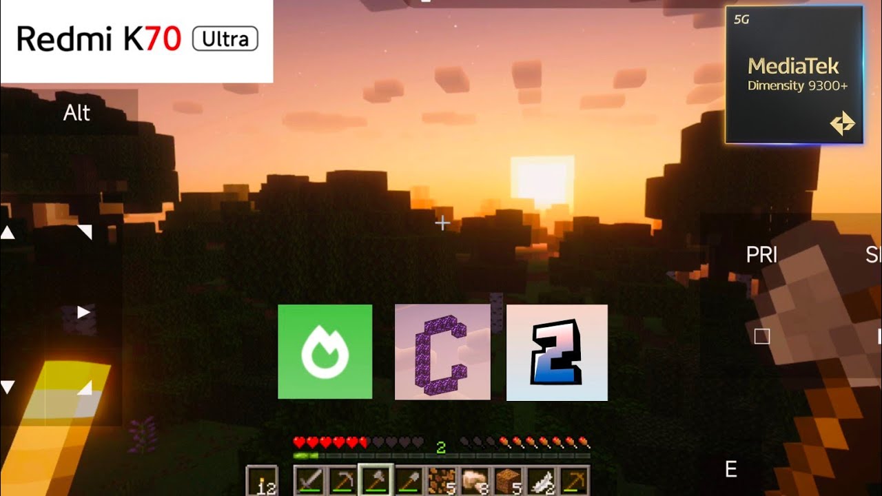 Minecraft Java with Shaders on REDMI K70 ULTRA | Complementary Shaders + Sodium Mod Test