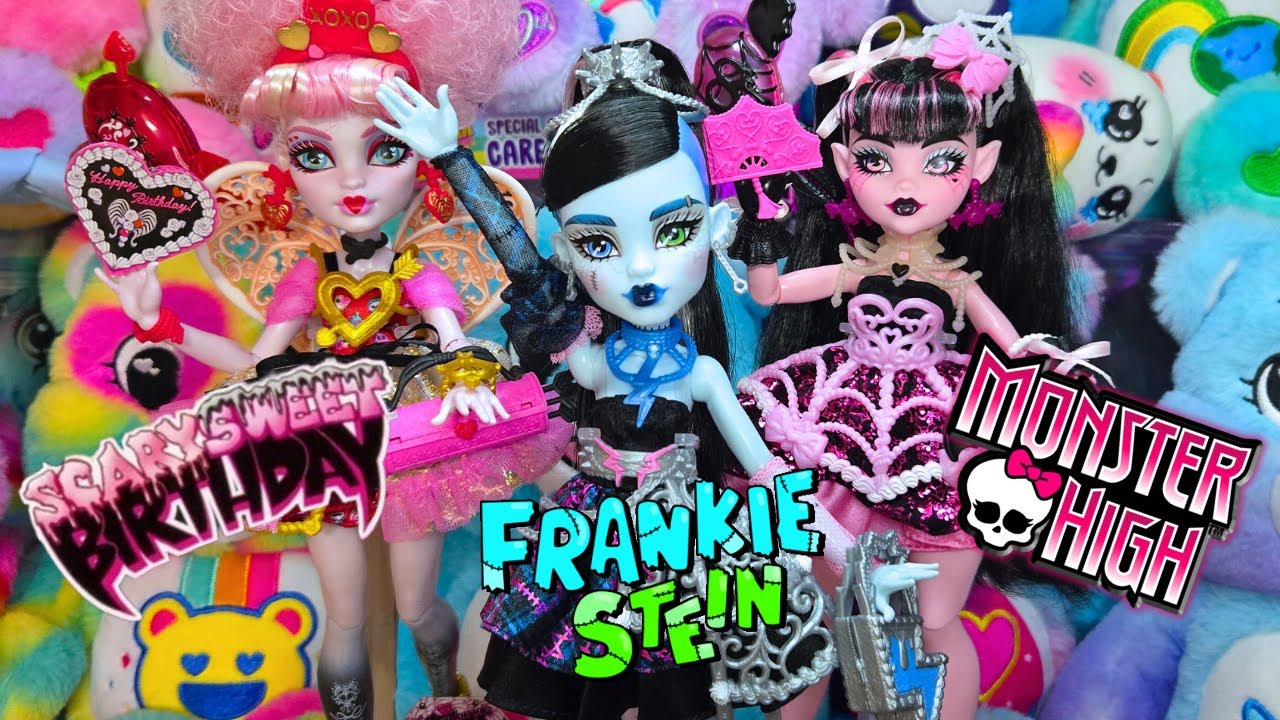 🎂⚡A Voltageous Frankie! ⚡🎂 Monster High Scary Sweet Birthday Frankie Stein Doll Unboxing