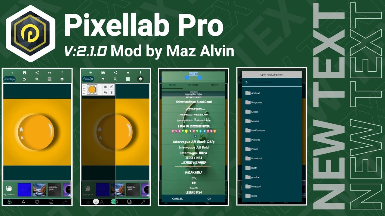 Pixellab Pro | Pixellab Pro Mod Apk 2025 | Full Fonts | Tech AD
