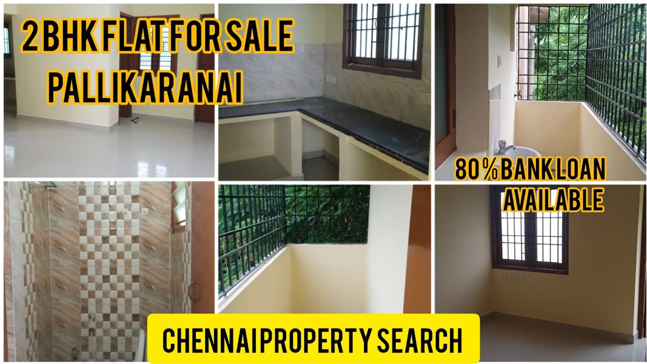 2 BHK Flat For Sale In Pallikaranai with 80 % Bank loan @chennaipropertysearch