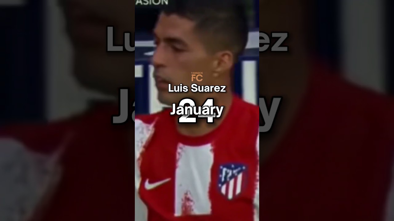Footballers Born In January 🗓️⚽️ 