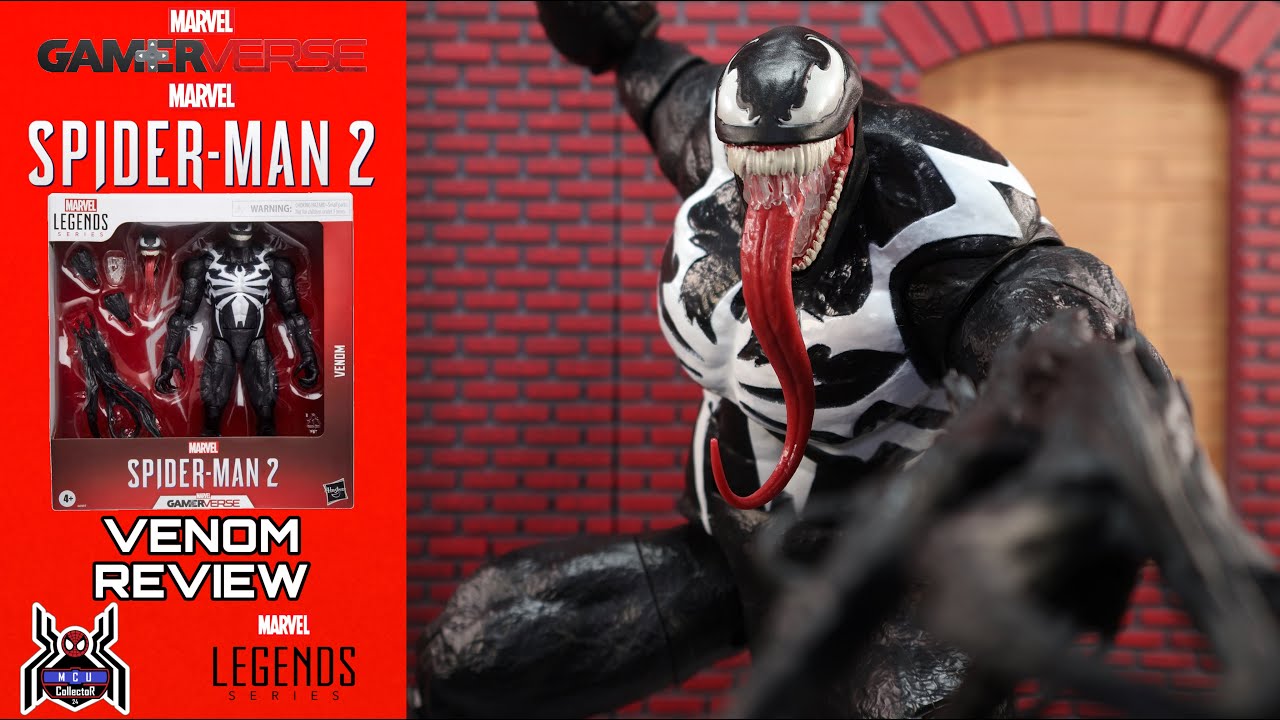 Marvel Legends VENOM Harry Osborn Spider-Man 2 PS5 GamerVerse Deluxe Video Game Figure Review