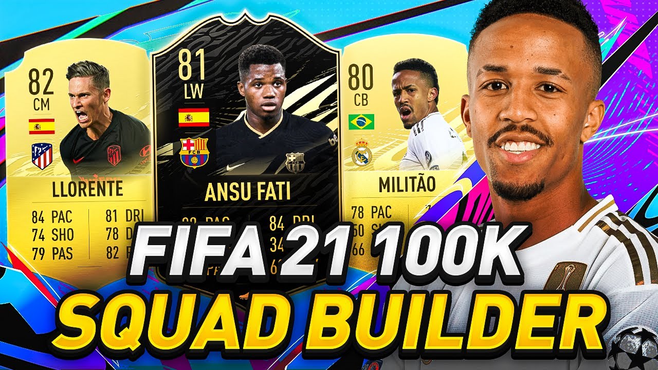 *BEST* 100K SQUAD BUILDER! 😱 - FIFA 21 Ultimate Team