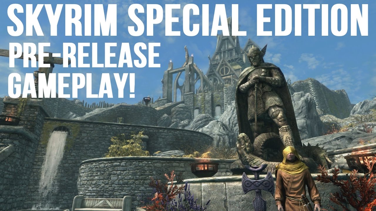 Skyrim Special Edition PRE-RELEASE GAMEPLAY! - Part 5
