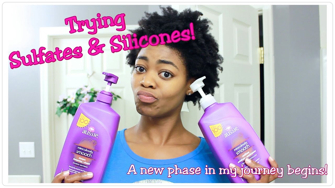 Trying Sulfates & Silicones! - A New Phase In My Journey Begins! - 4C Natural Hair - Natural Hair