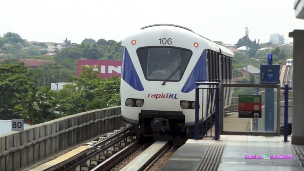 Light Rapid Transit in Kuala Lumpur, Malaysia - Kelana Jaya Line 2016 格拉那再也綫