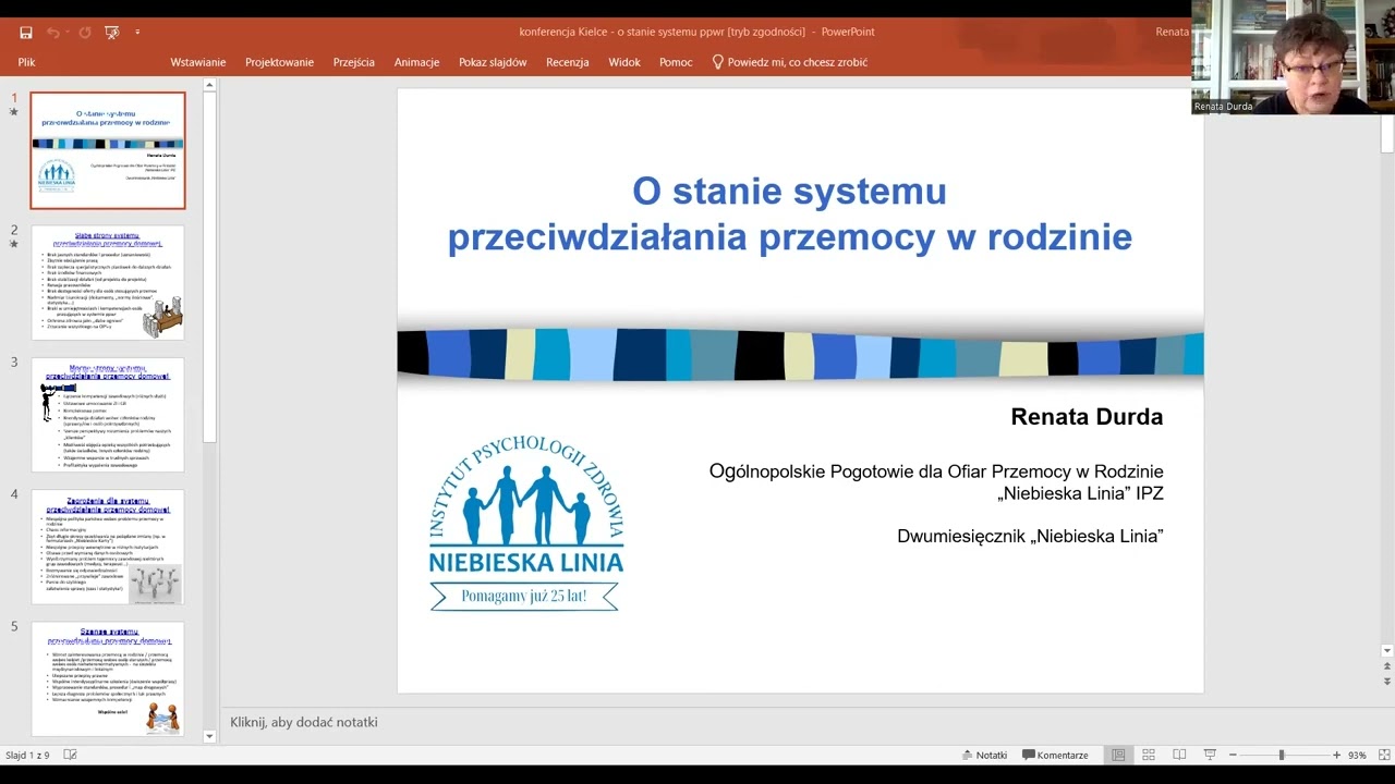 O stanie systemu przeciwdziałania przemocy w rodzinie