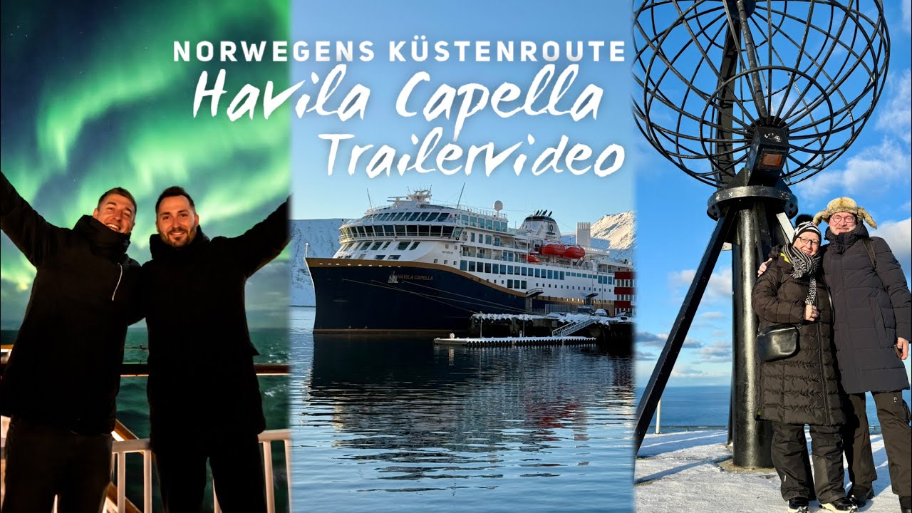 Die Norwegische Küstenroute im Winter mit Havila Capella - Trailervideo