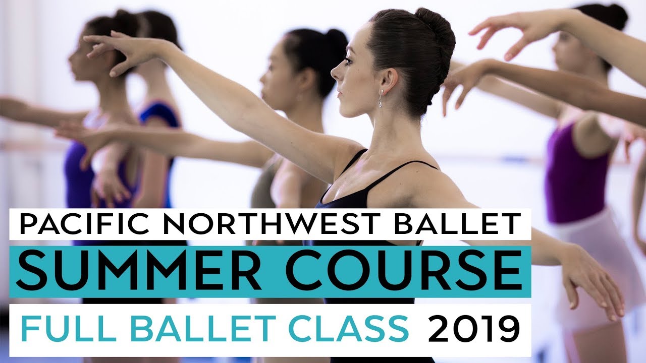 PNB Summer Course 2019 - Full Ballet Class LIVE  - Level VIII