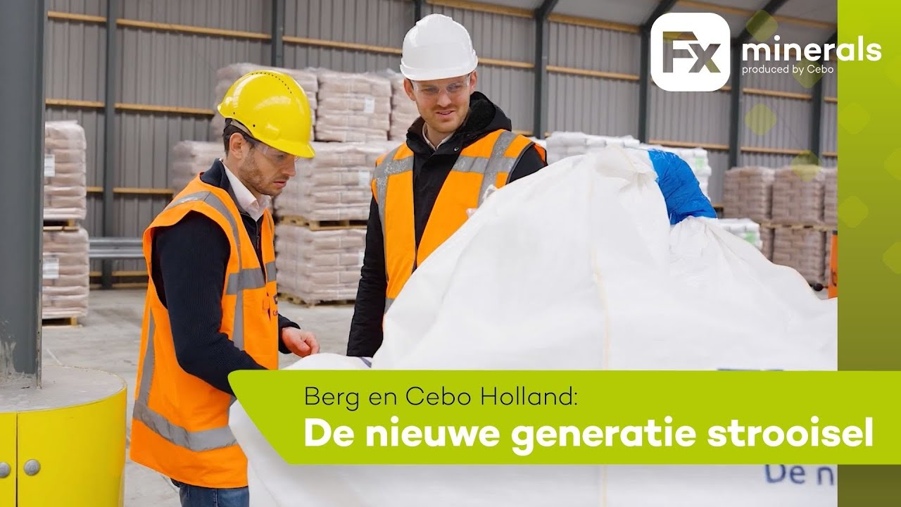 Van zeeboot tot ligbox: zo worden strooisels met FX-mineralen gemaakt