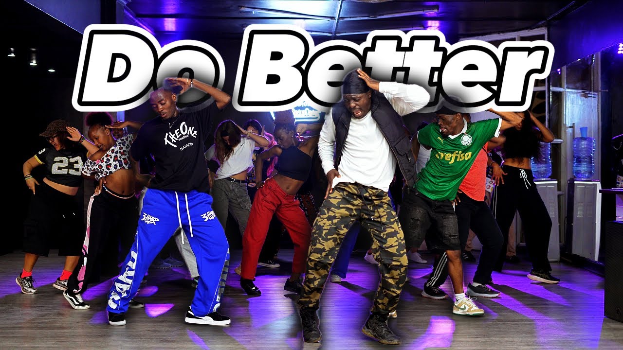Kuami Eugene - Do Better | Afro Dance Class @chilubatheone