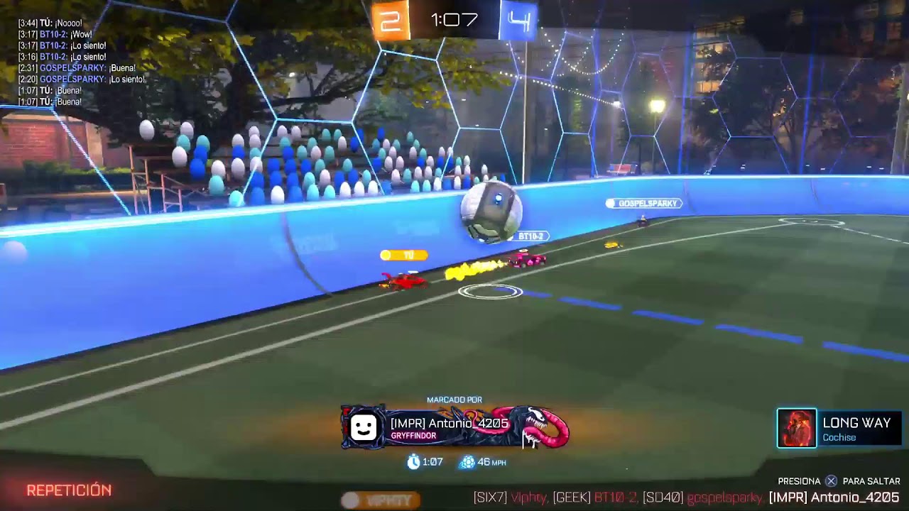 Vamos a ver que sucede rocket League torneo 3vs3