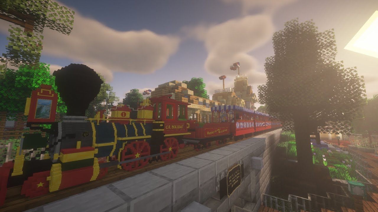 Disneyland Train  -Mc Parks