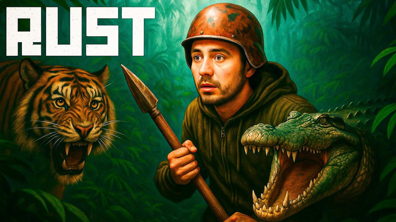 Μου Επιτέθηκε ΤΙΓΡΗΣ Στο Πιο ΑΚΡΑΙΟ RUST Update