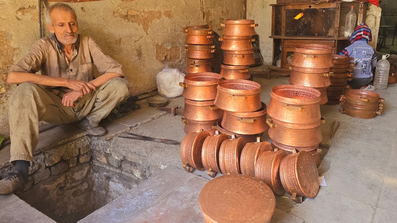 Enlivening copper (copper solder)⚒️🔥🇮🇷👌