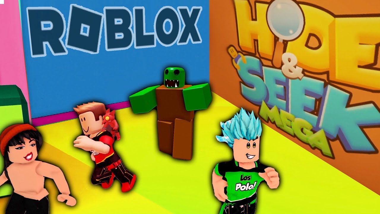 SALVESE quien pueda!! en Roblox HIDE AND SEEK