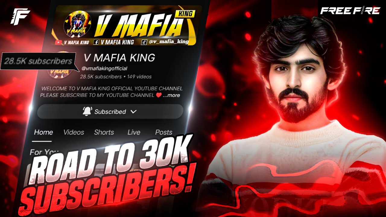 🔴50,000 DIAMONDS GIVEAWAY & GO TO 50K SUBSCRIBER 😍#freefire #vmafiaking