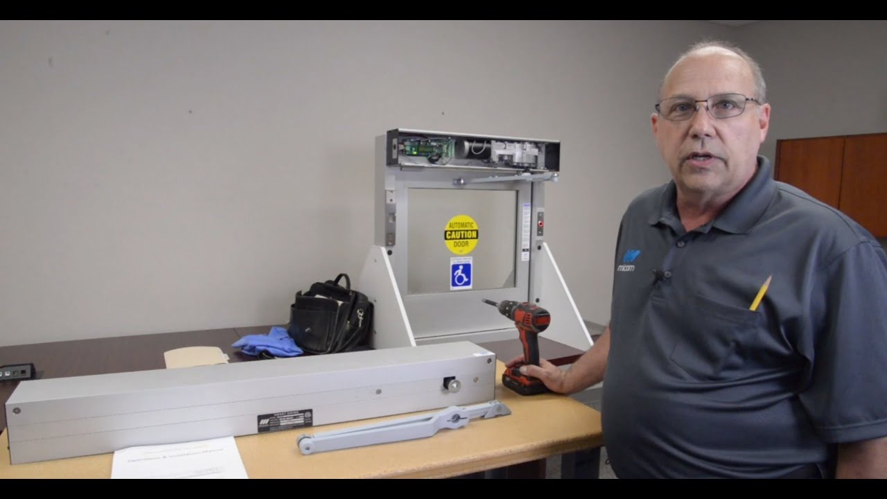 MICOM SW800 Swing Door Operator Installation Video 2025
