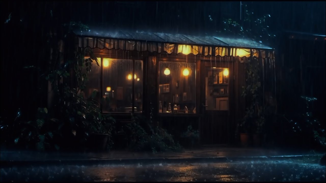Rain Sounds for Sleeping | Fall Into Deep Sleep with Gentle Night Rain White Noise