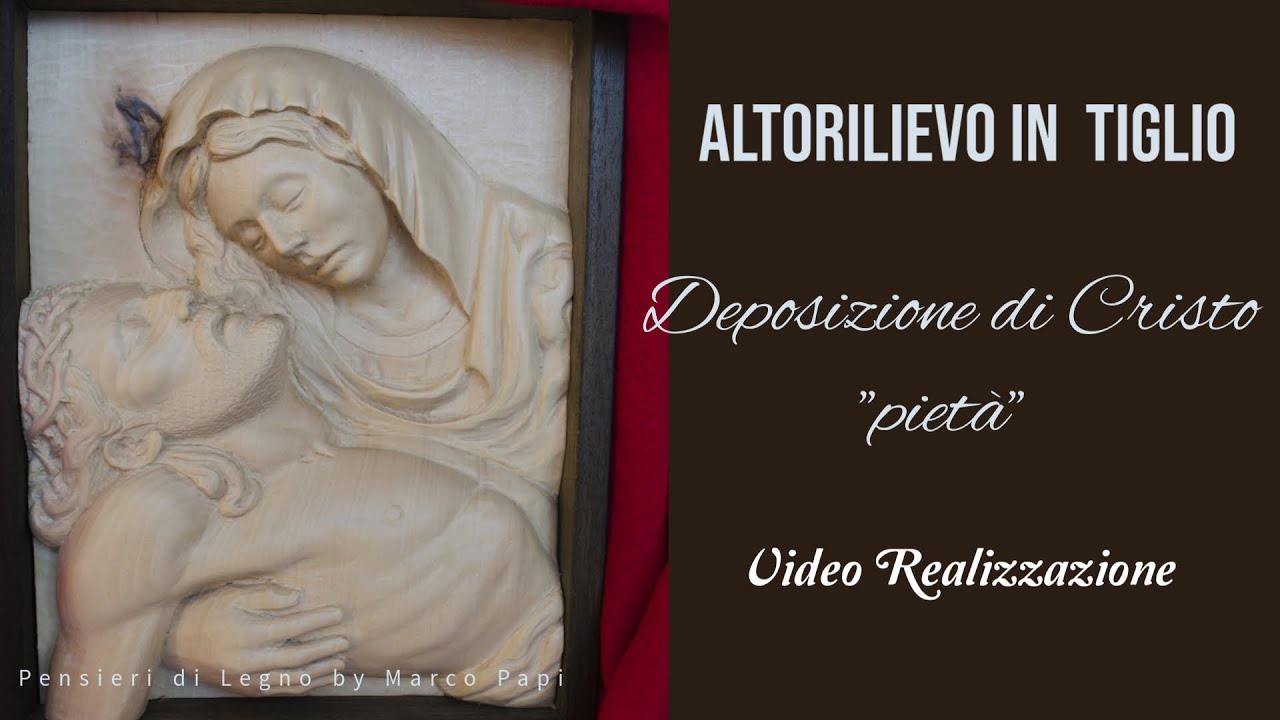 Altorilievo Pietà in Tiglio