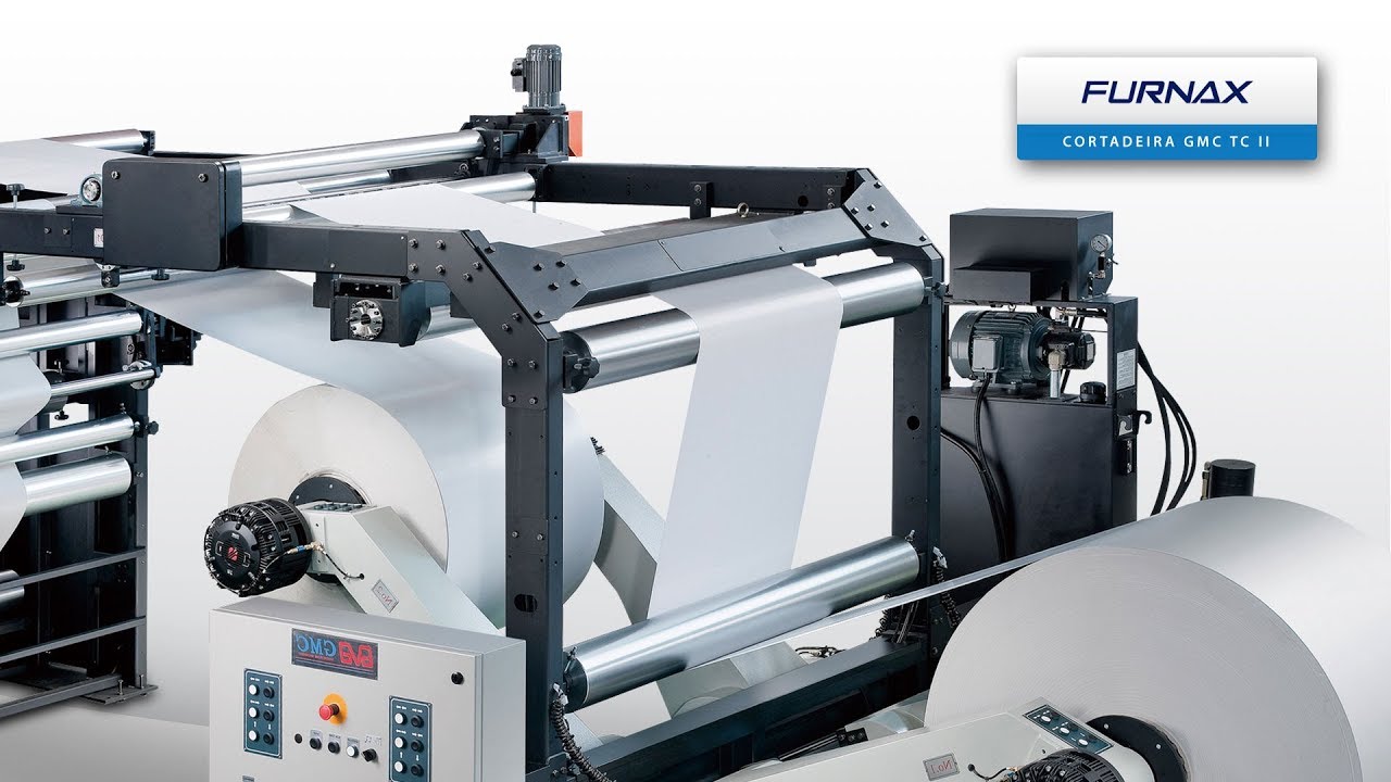 FURNAX - Cortadeira de Bobinas de Papel GMC TC II - Drupa 2012