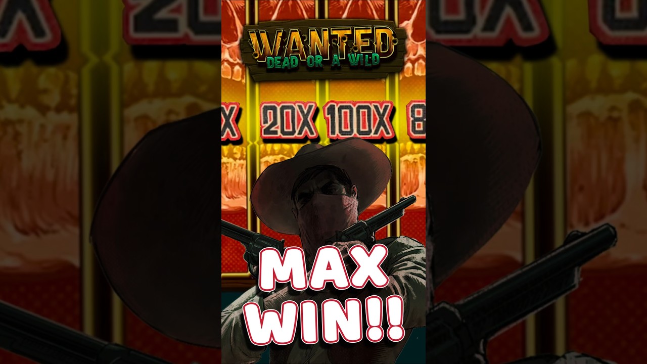 🔥 MAX WIN ON WANTED DEAD OR A WILD!! (12,500X)