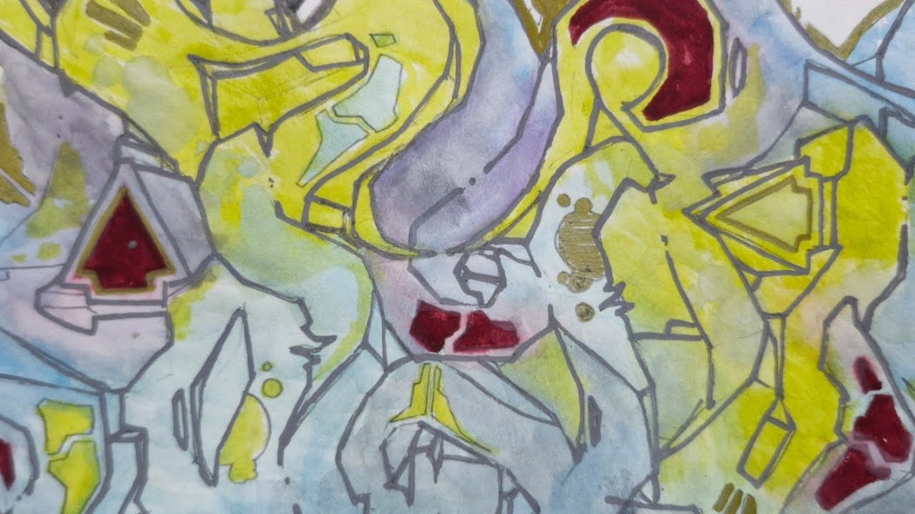 Rasm One ¤ Experimental Graffiti Blackbook Piece