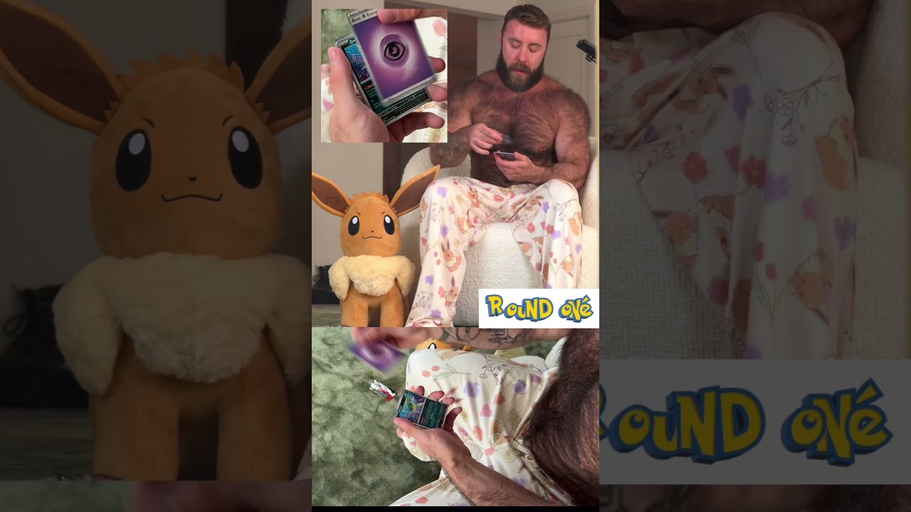 ASMR: Opening packs of Chaos Rising Pok&eacute;mon cards with me 💪 #pokemontcg