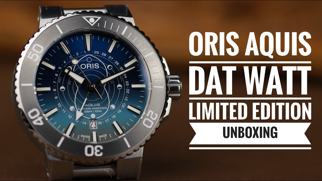 Oris Dat Watt Limited Edition Unboxing
