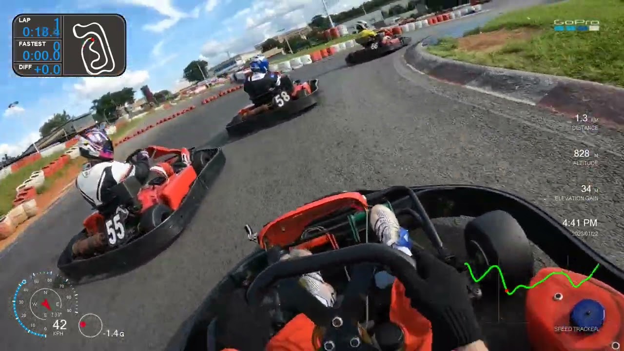 KGV - Kartódromo Granja Viana - Traçado 101 - 2023.01.22 - 16h30