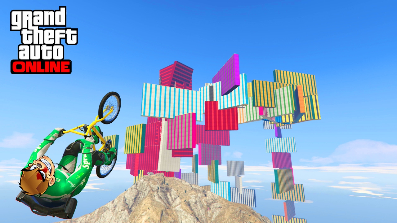 COURSE BMX HARD CRÉE PAR LASALLE - GTA 5 ONLINE
