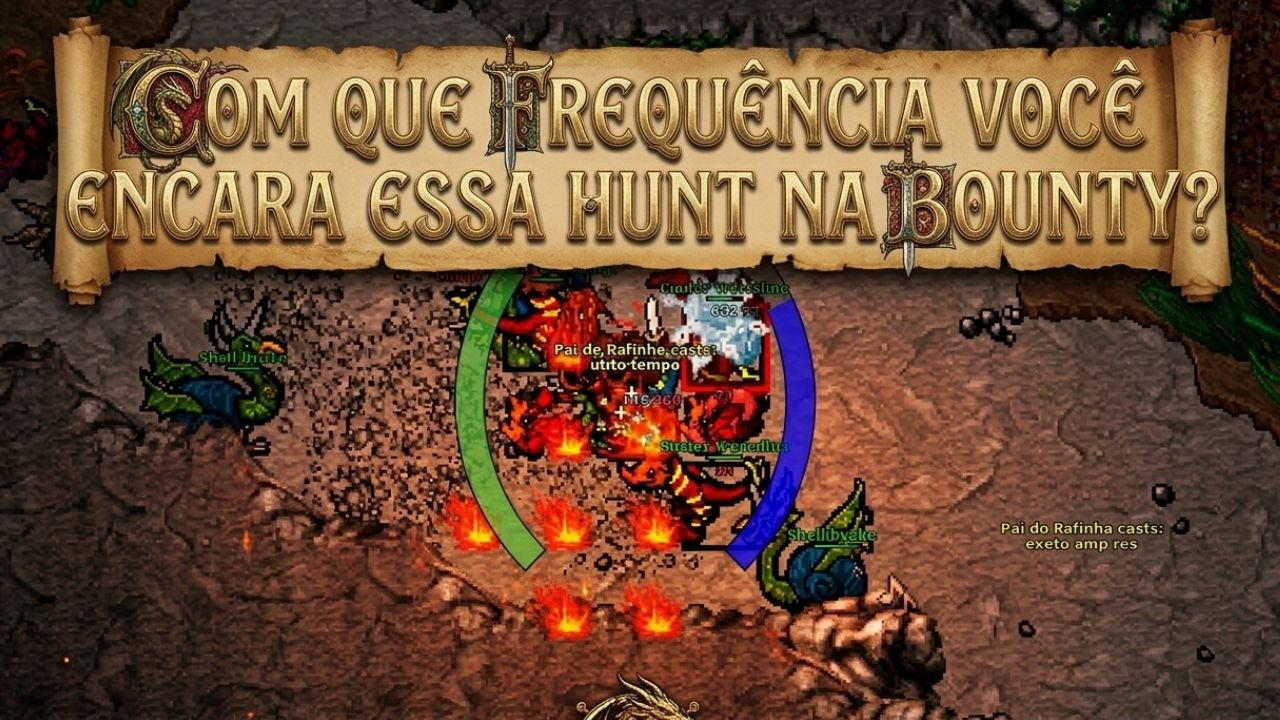 Meu dia no Tibia EP05: Quando encarar hunts ruins?