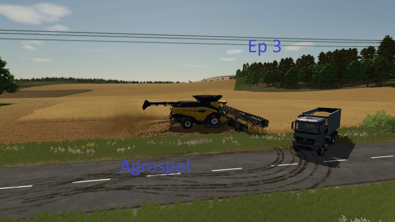Mowing the field and doing a big contract map: Agrospel