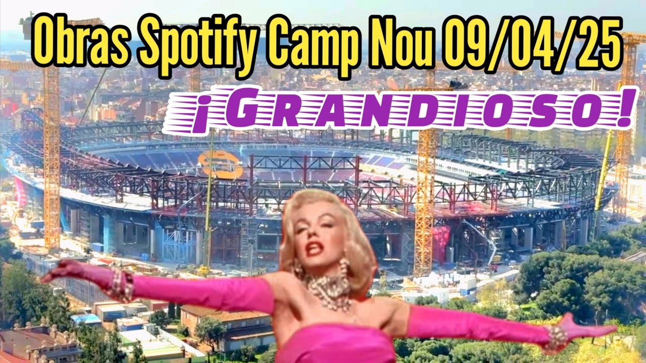 Выступления на стадионе «Камп Ноу» в Spotify 09/04/25 😲 Потрясающе!