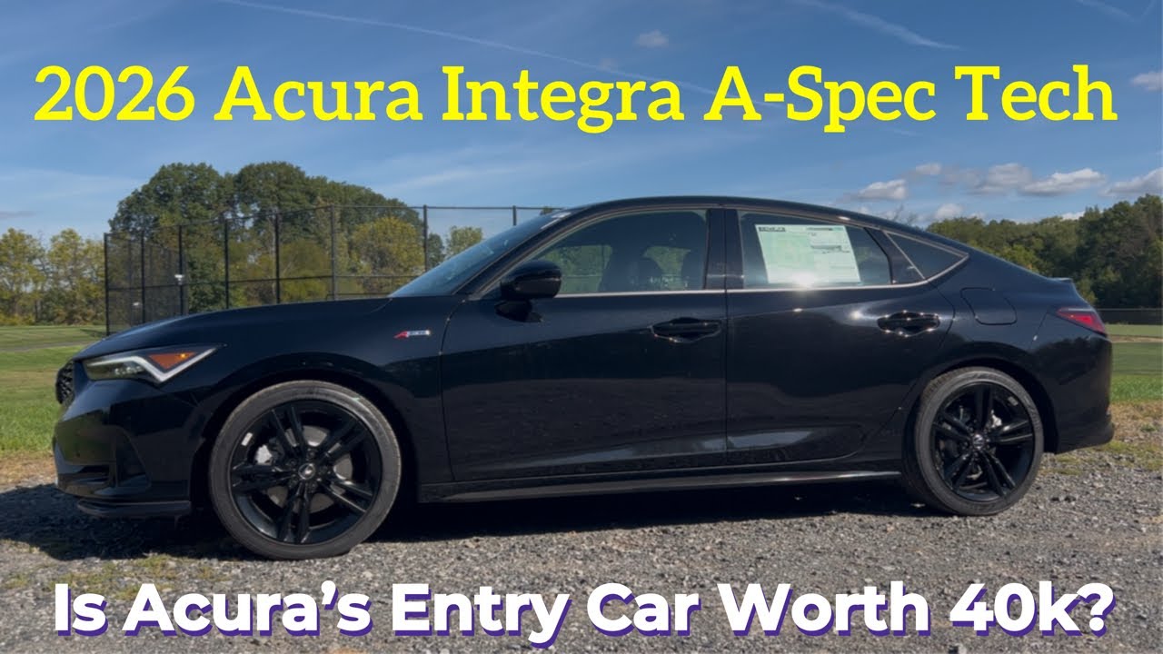 Технологии Acura Integra A-Spec 2026 года: стоит ли покупать Integra 2026 года?