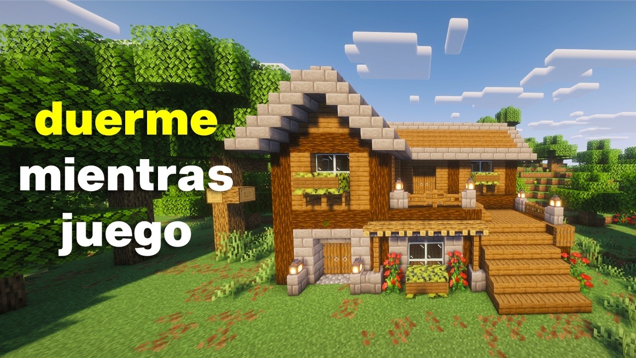 Minecraft ASMR ❤️ Si ves esto, ya es hora de ir a dormir