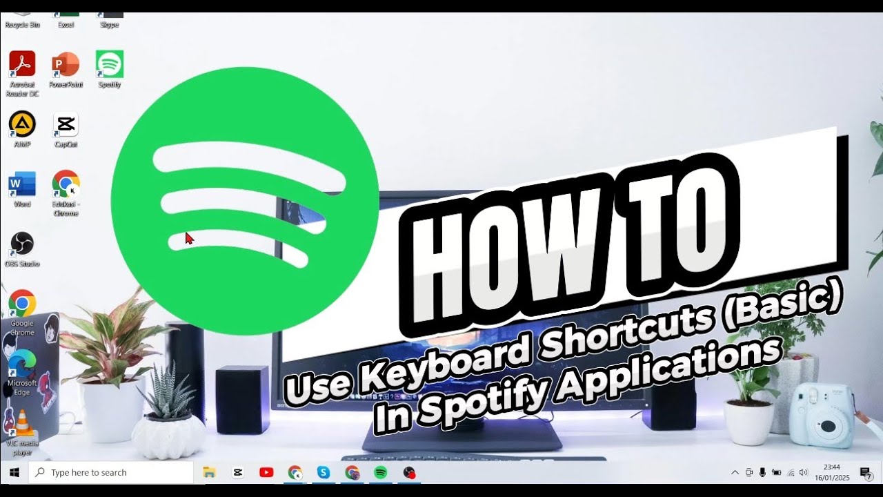How To Use Keyboard Shortcuts Basic In Spotify PC